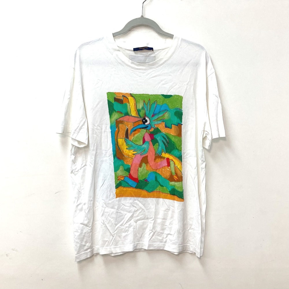 Louis Vuitton Short sleeve T-shirt Friend Inside Cotton White Apparel