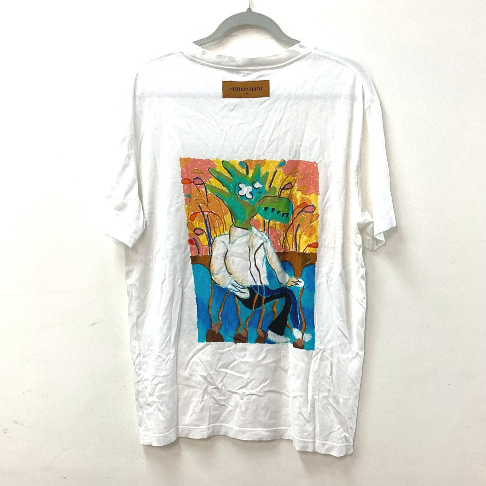 Louis Vuitton Short sleeve T-shirt Friend Inside Cotton White Apparel