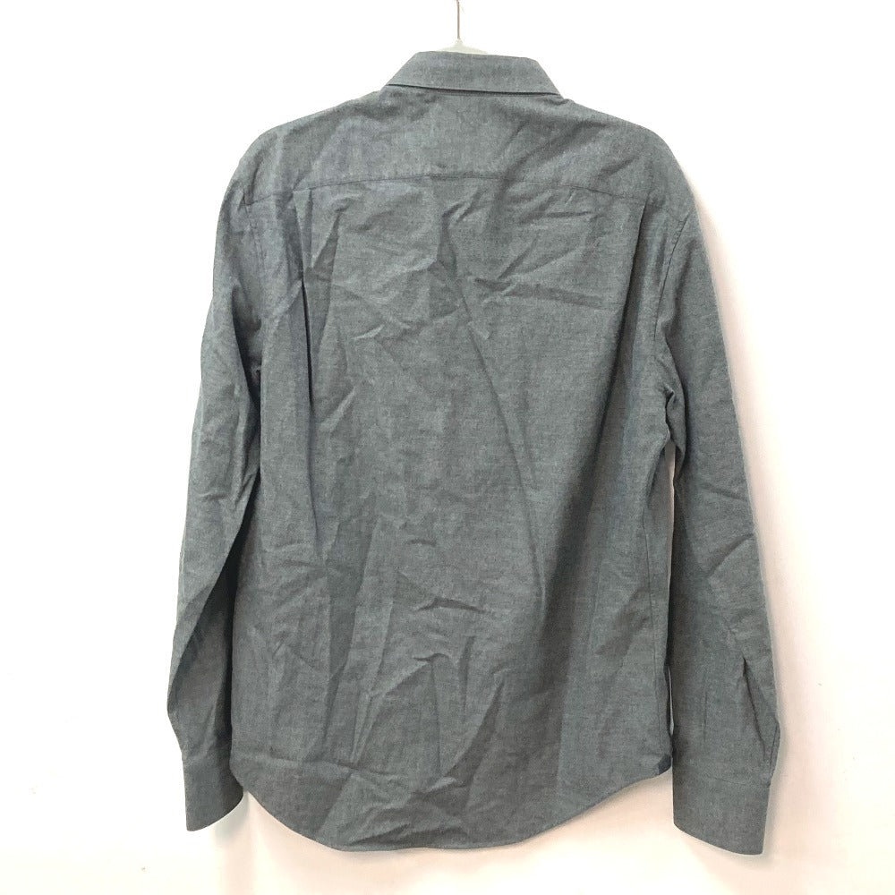 Louis Vuitton Long sleeve shirt collar flannel Cotton Gray Apparel