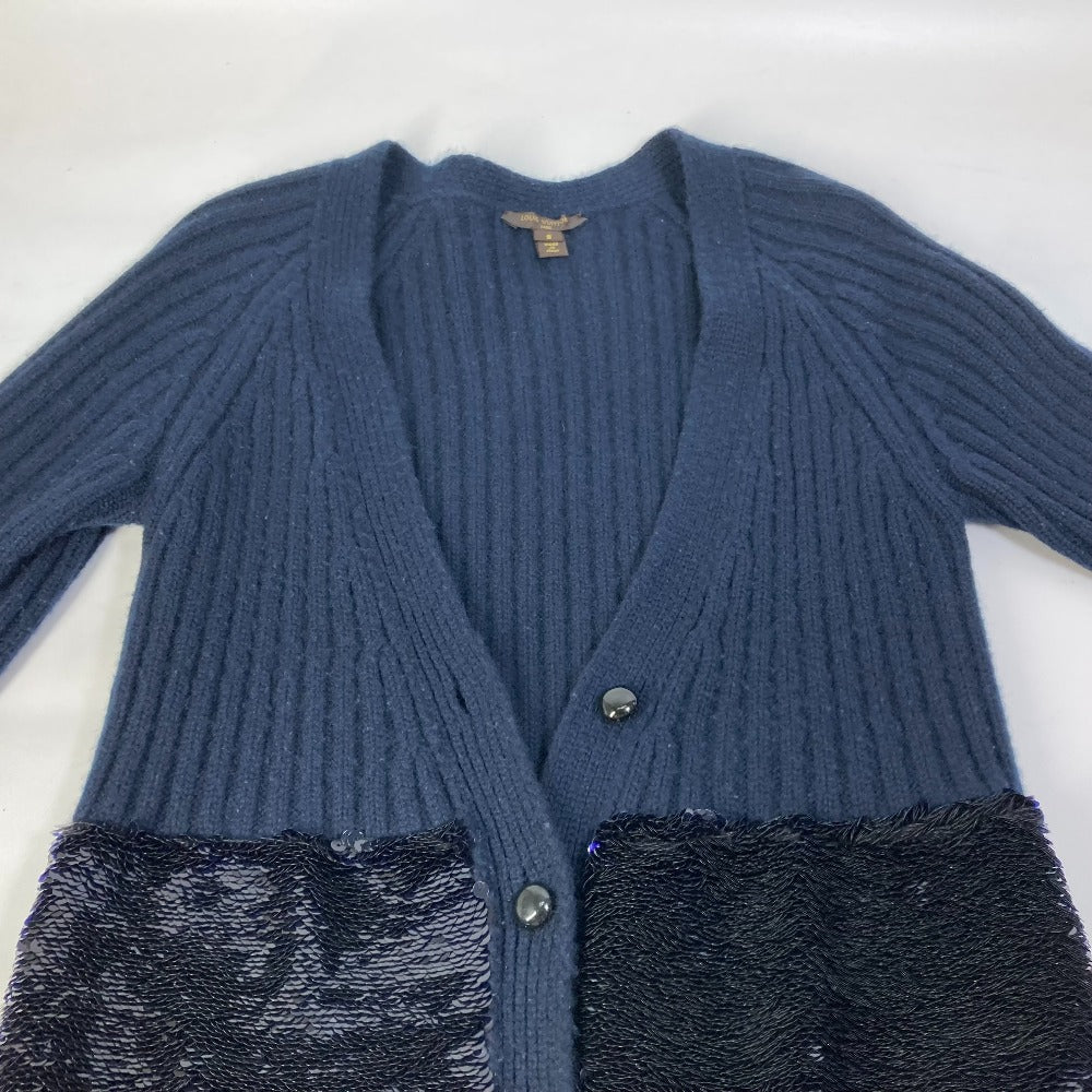 Louis Vuitton cardigan cashmere Navy Handbag