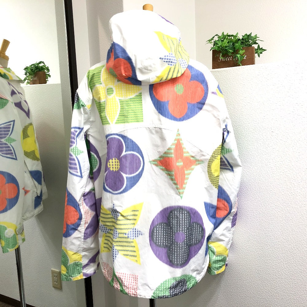 Louis Vuitton Blouson polyester Windbreaker 48 Monogram Multicolor Handbag