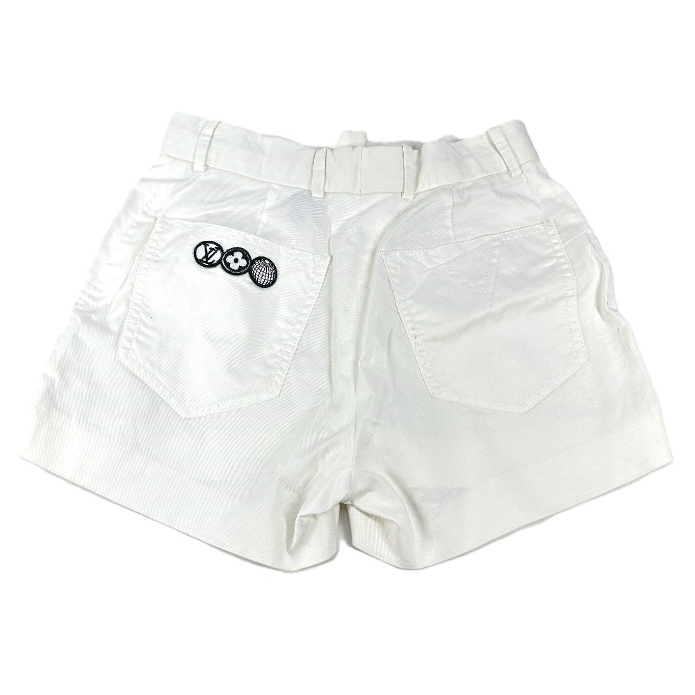 Louis Vuitton Polyurethane Wappen 34 Cotton White Logo Apparel