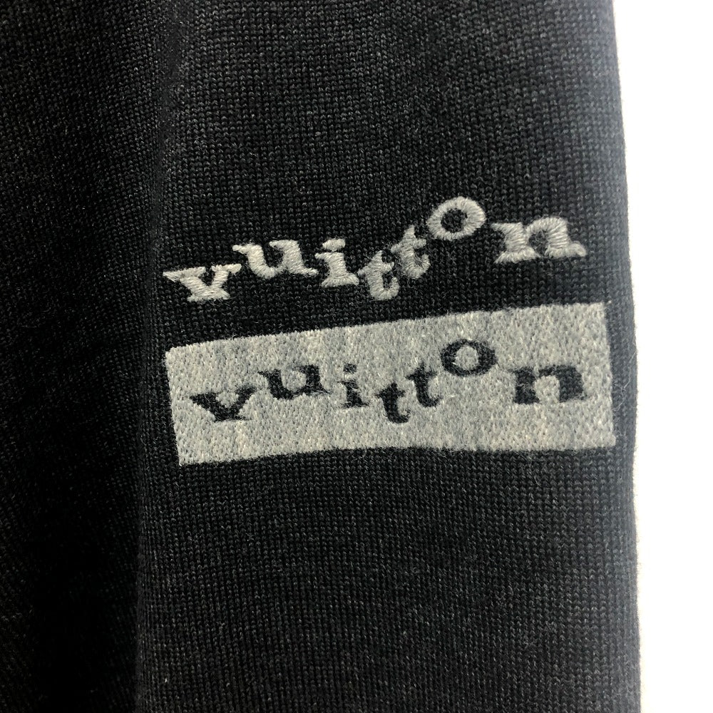 Louis Vuitton RM231M Tro rs Bottoms patch Wool Black Logo Apparel