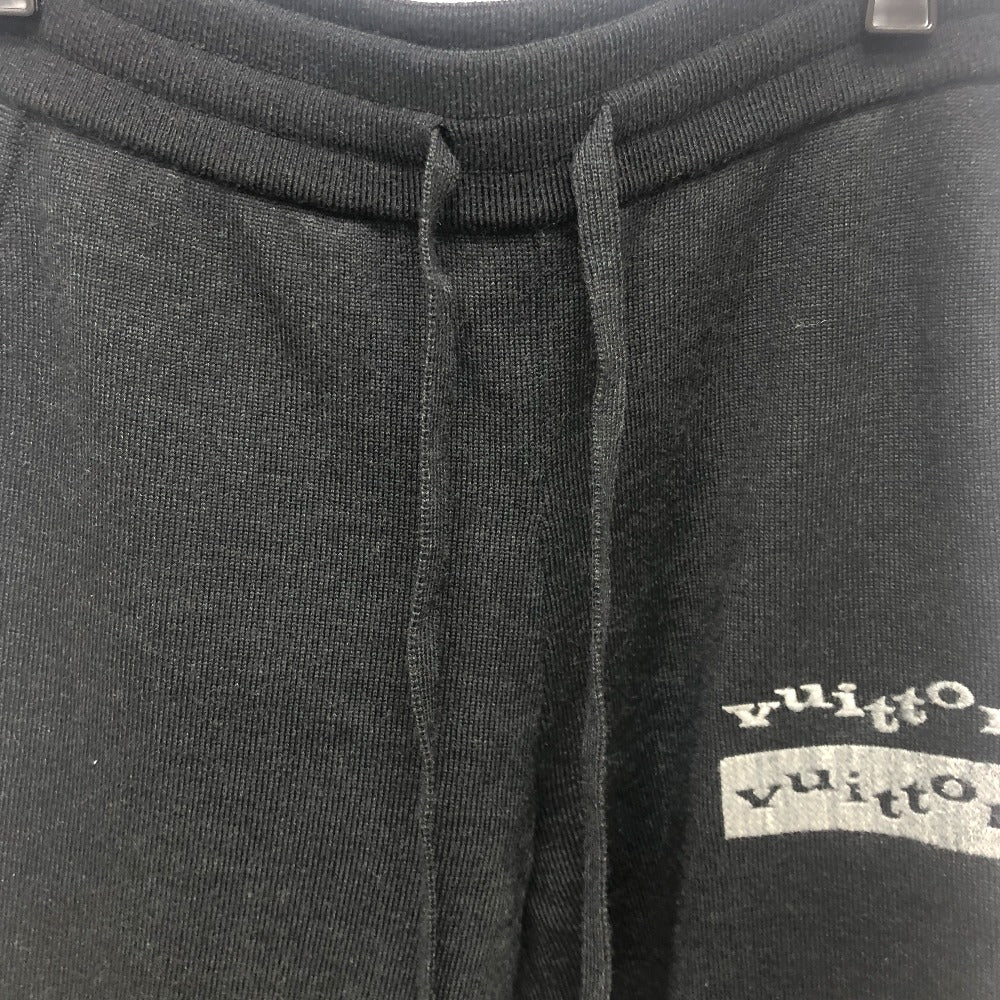 Louis Vuitton RM231M Tro rs Bottoms patch Wool Black Logo Apparel