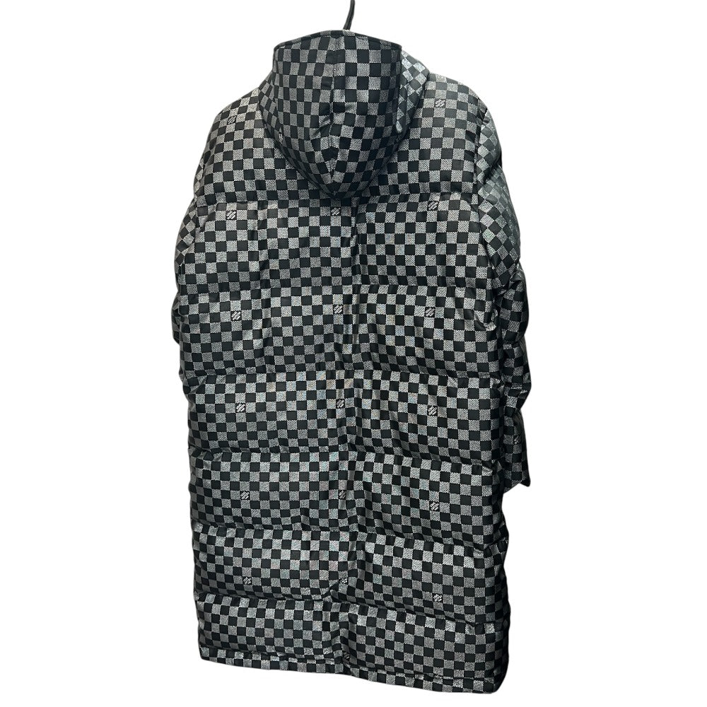 Louis Vuitton down coat 1A5IBT polyester Damier Silver Apparel