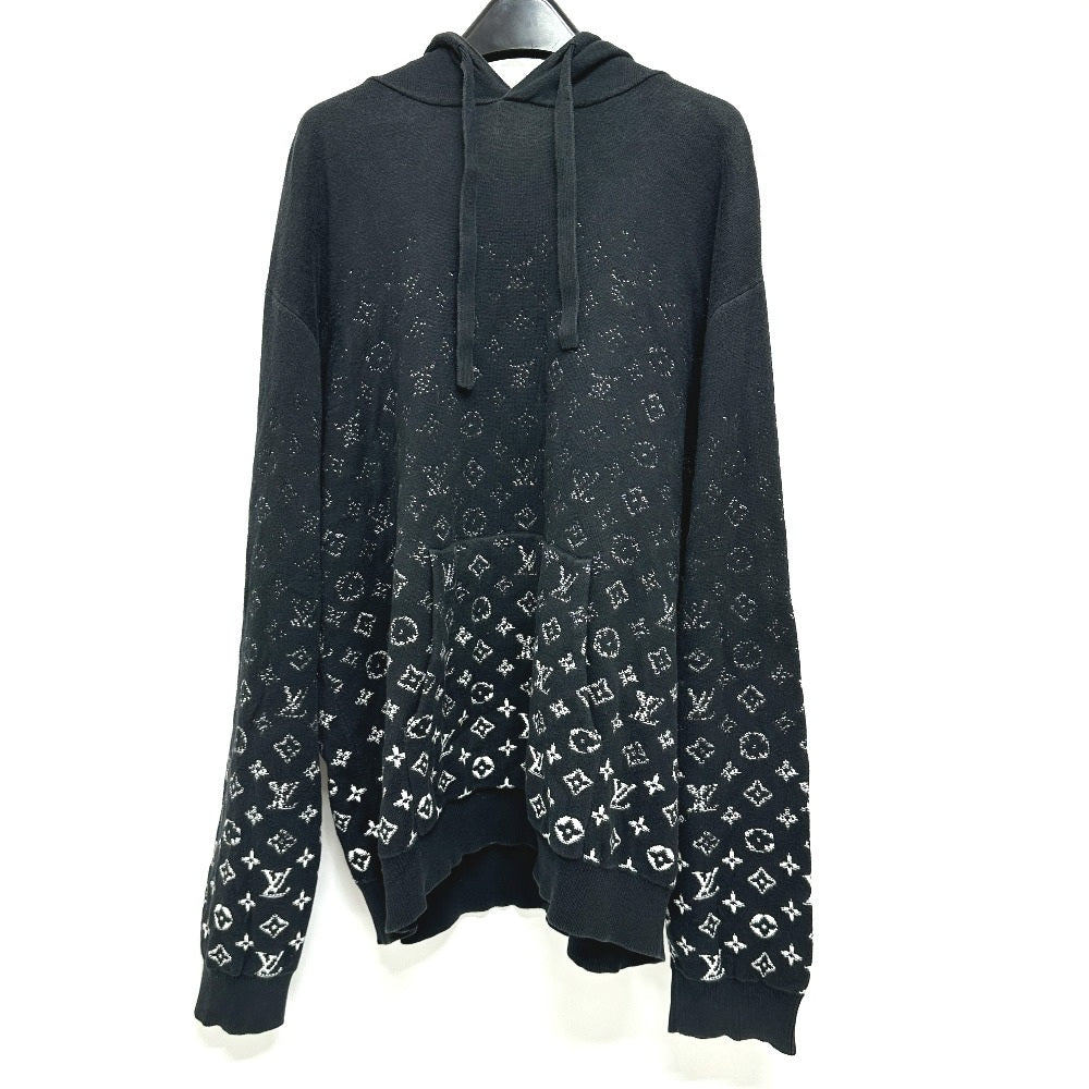 Louis Vuitton Hoodie RM222Q gradient L Cotton Black Apparel