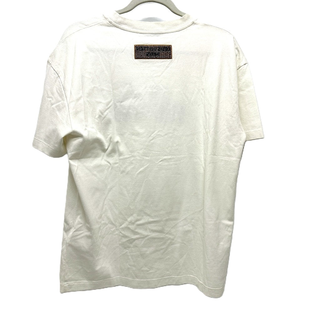 Louis Vuitton Short sleeve T-shirt RM232M NPG Cotton White Logo Apparel