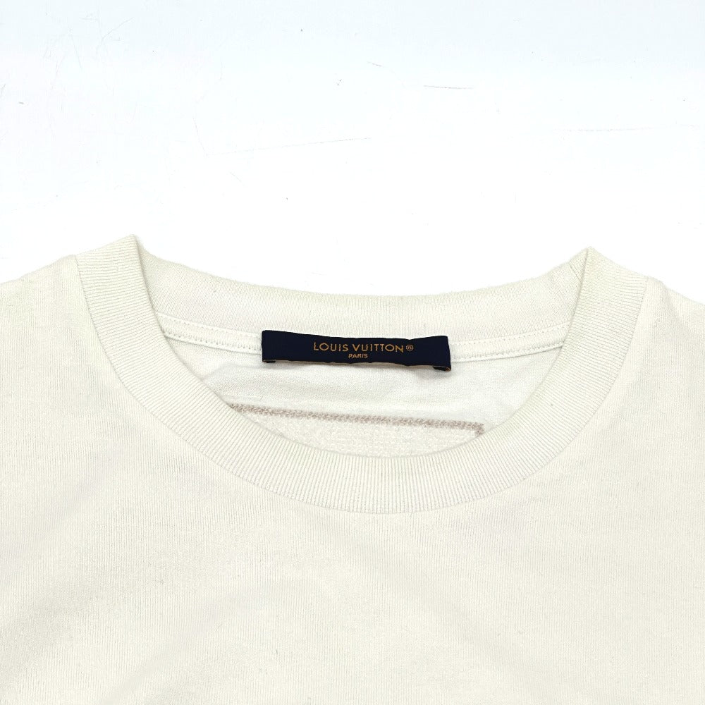 Louis Vuitton Short sleeve T-shirt RM232M NPG Cotton White Logo Apparel