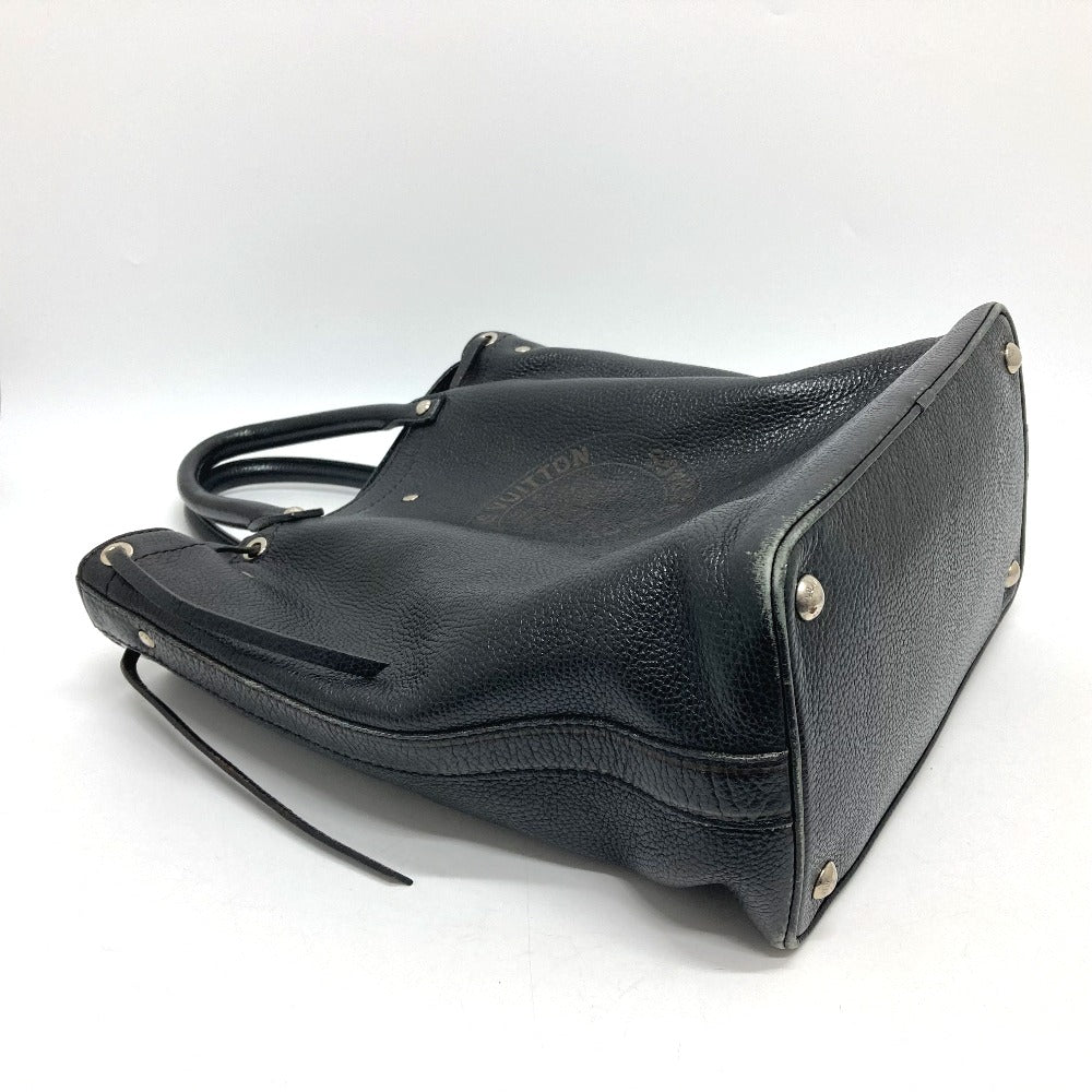 Louis Vuitton M95252 Tobago T & B Leather Black Tote Bag