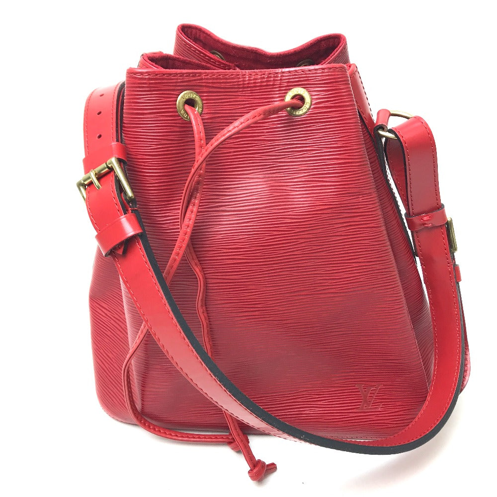 Louis Vuitton M44107 Epi Petit Noe Leather Red Shoulder Bag