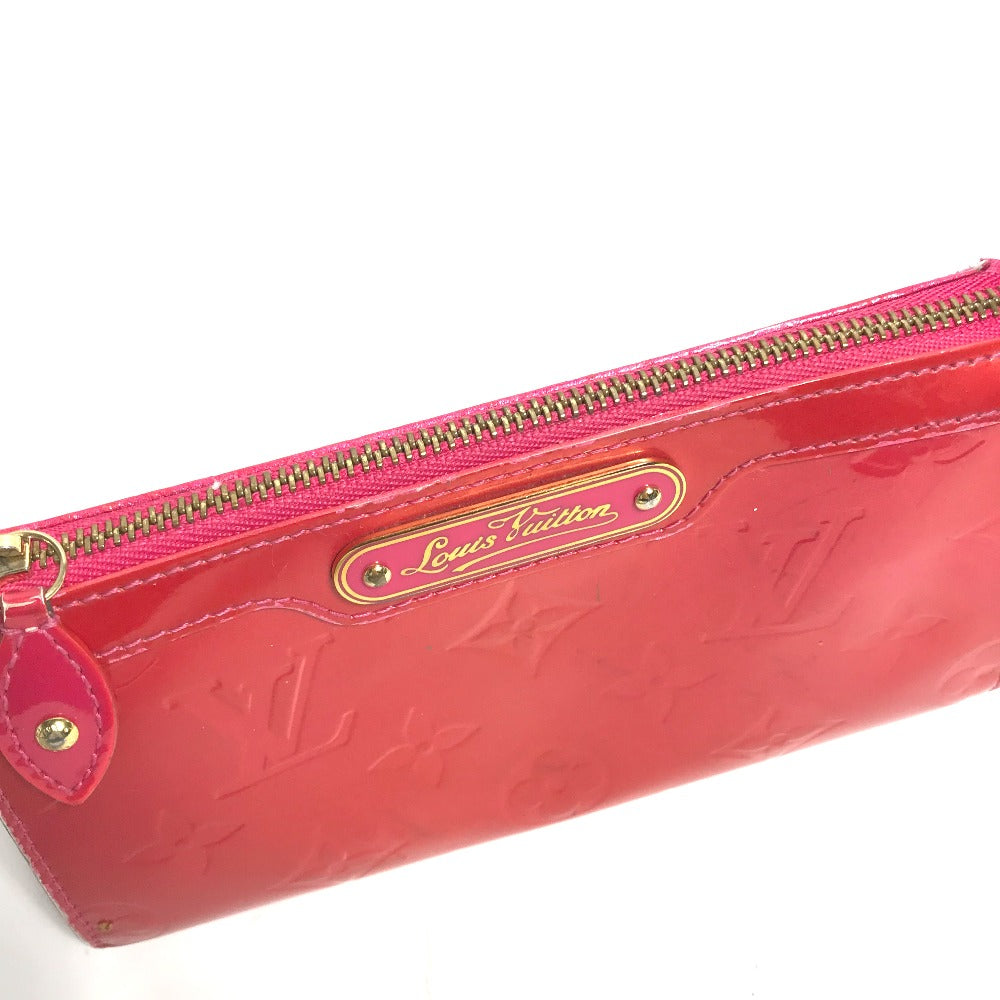 Louis Vuitton Pouch M93647 Vernis Truth cosmetic Monogram Leather Patent Pink Handbag