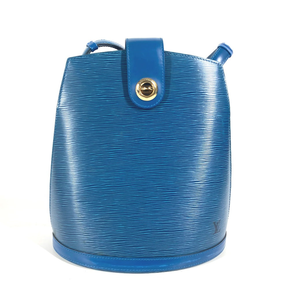 Louis Vuitton M52255 Epi Cluny Leather Blue Shoulder Bag 12