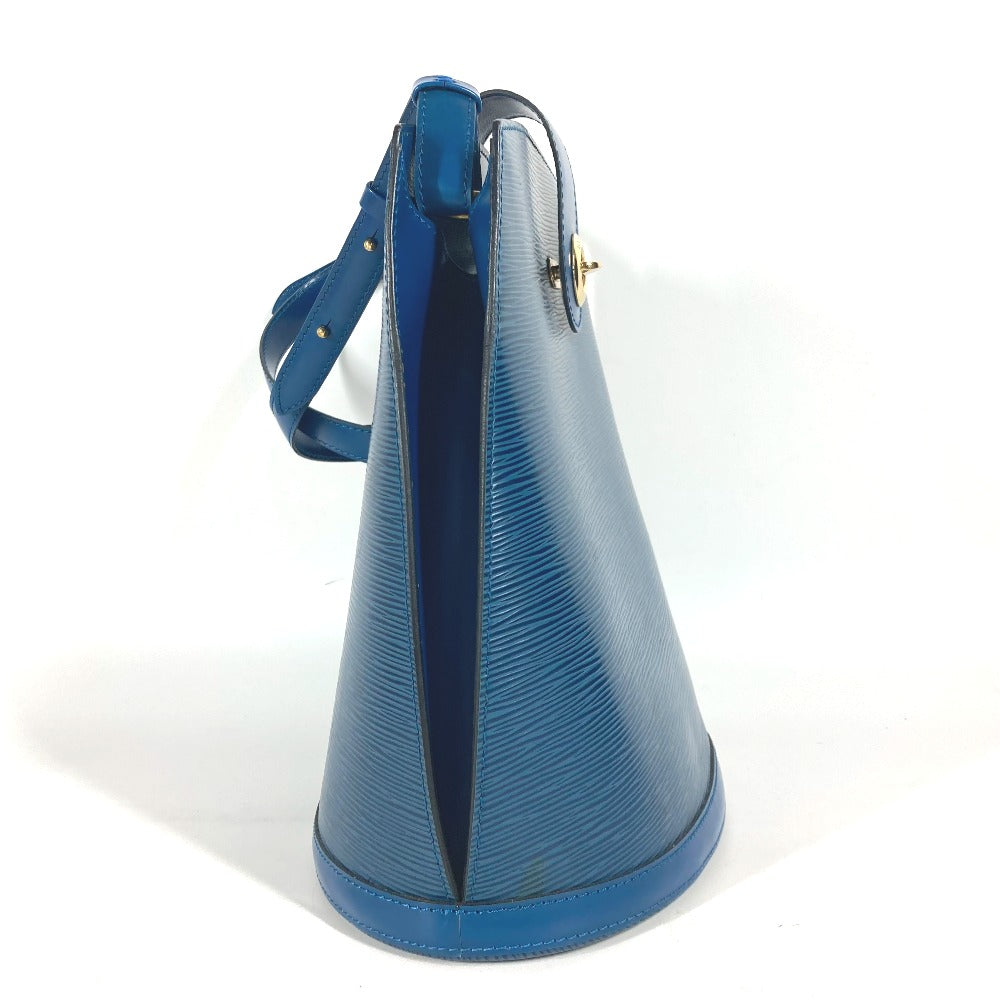Louis Vuitton M52255 Epi Cluny Leather Blue Shoulder Bag 12