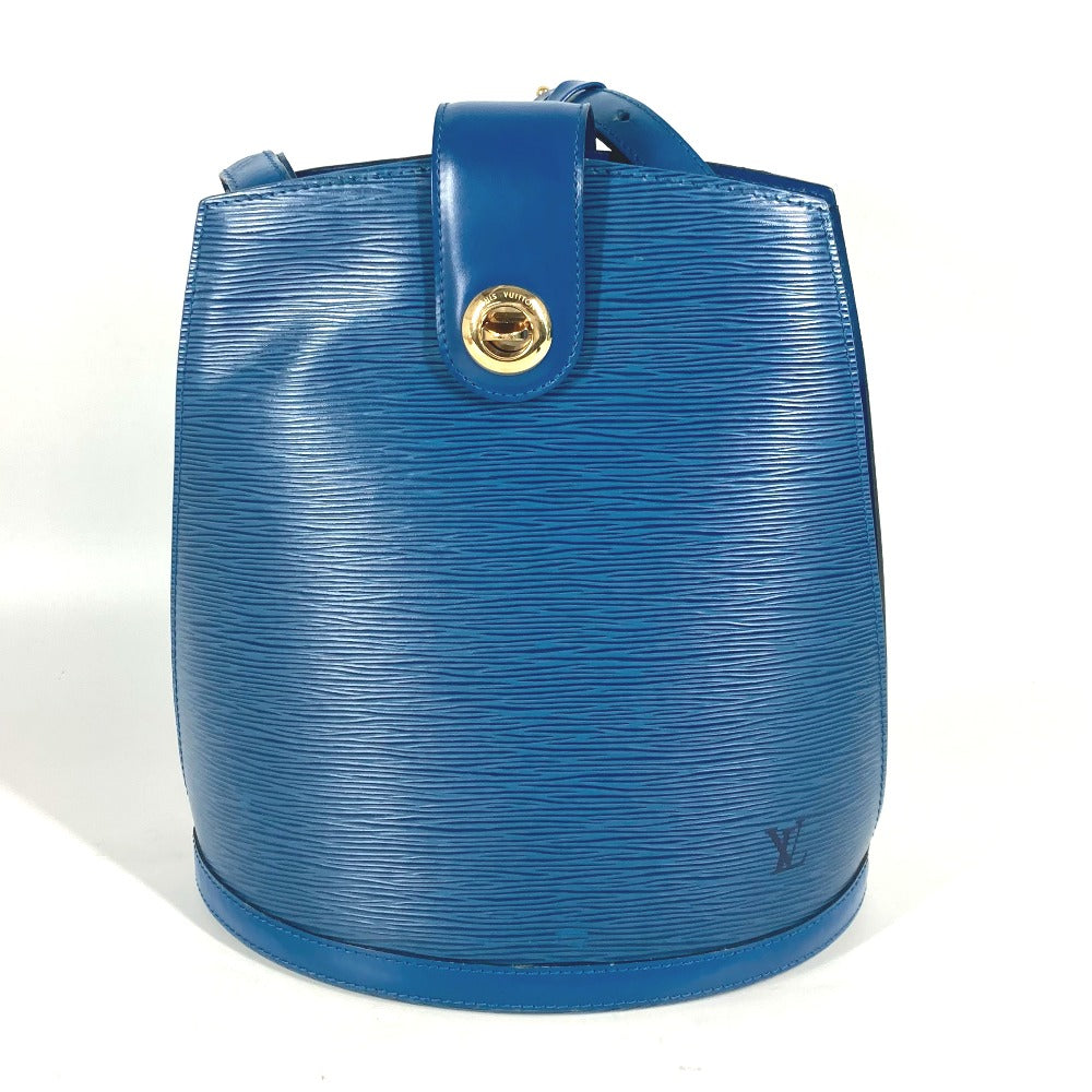 Louis Vuitton M52255 Epi Cluny Leather Blue Shoulder Bag