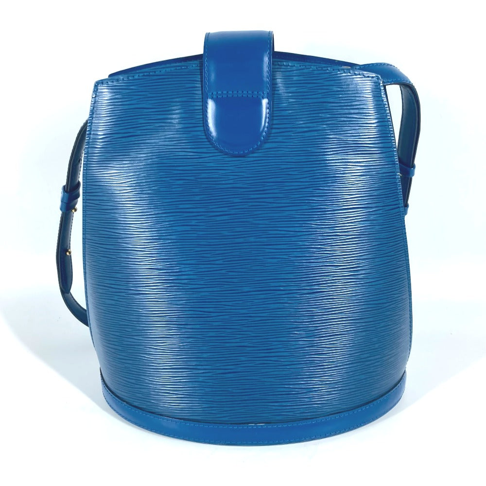 Louis Vuitton M52255 Epi Cluny Leather Blue Shoulder Bag