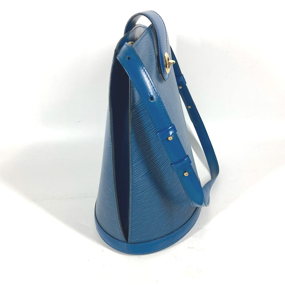 Louis Vuitton M52255 Epi Cluny Leather Blue Shoulder Bag