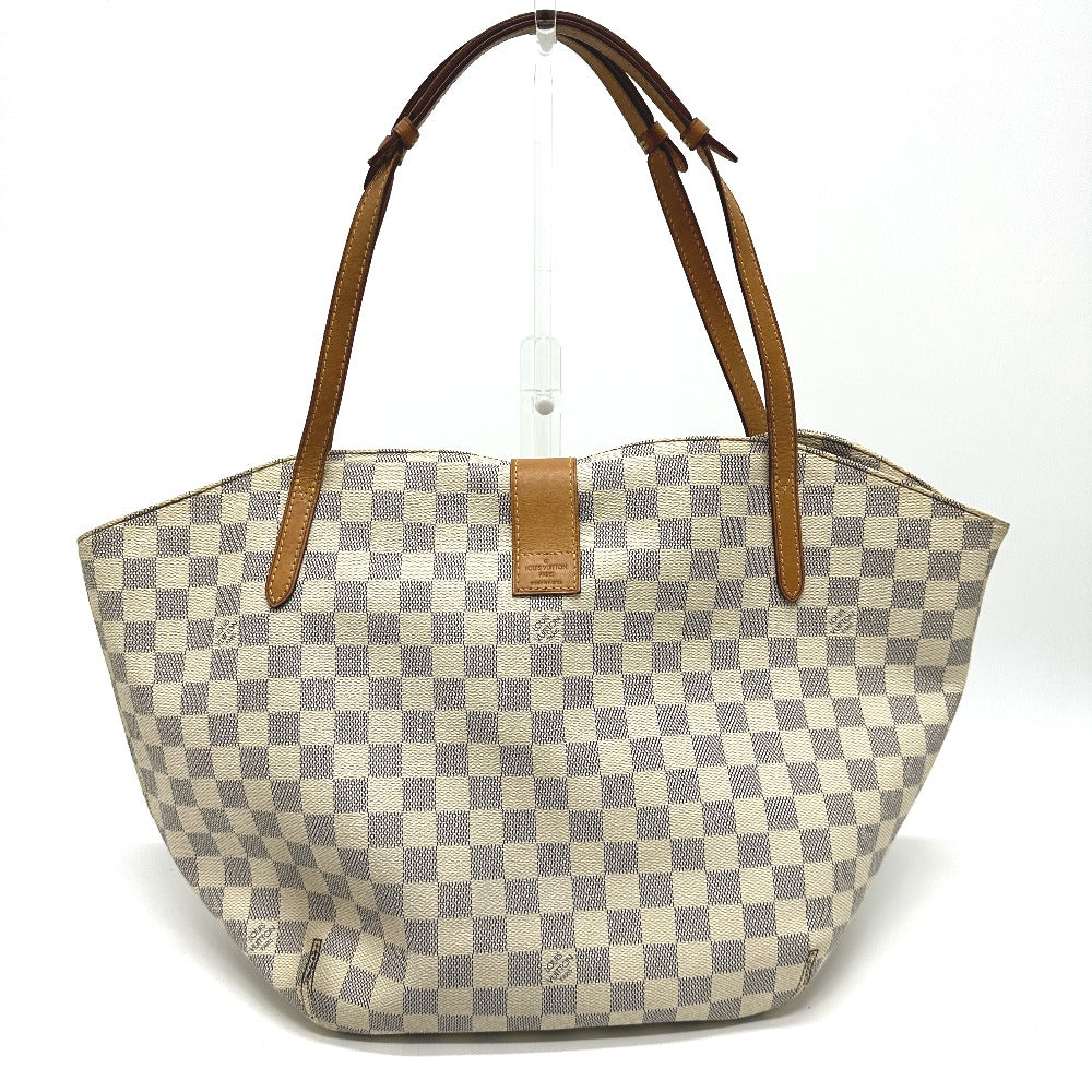 Louis Vuitton N41208 Damier Azur Damier Azur Canvas White Shoulder Bag