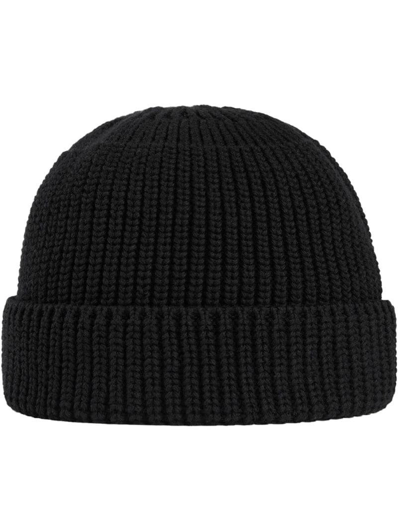 Gucci - ribbed knitted beanie - men - Cotton - S - Black