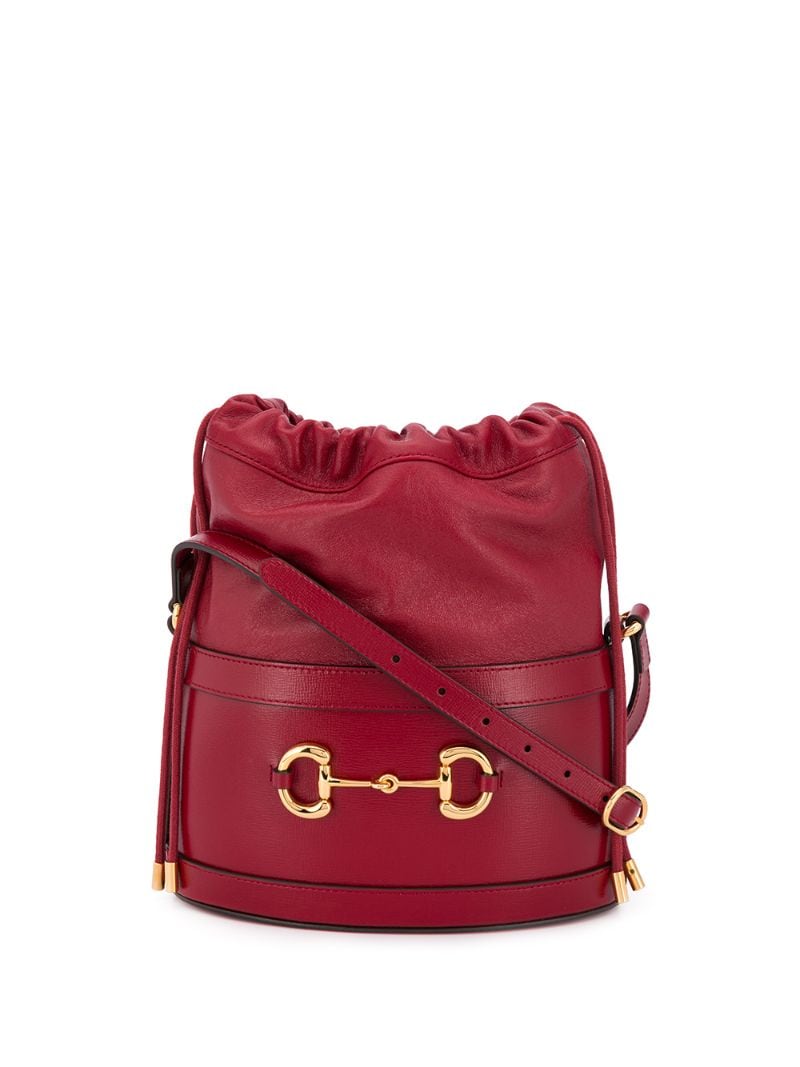 Gucci - Gucci 1955 Horsebit shoulder bag - women - - One Size - Red