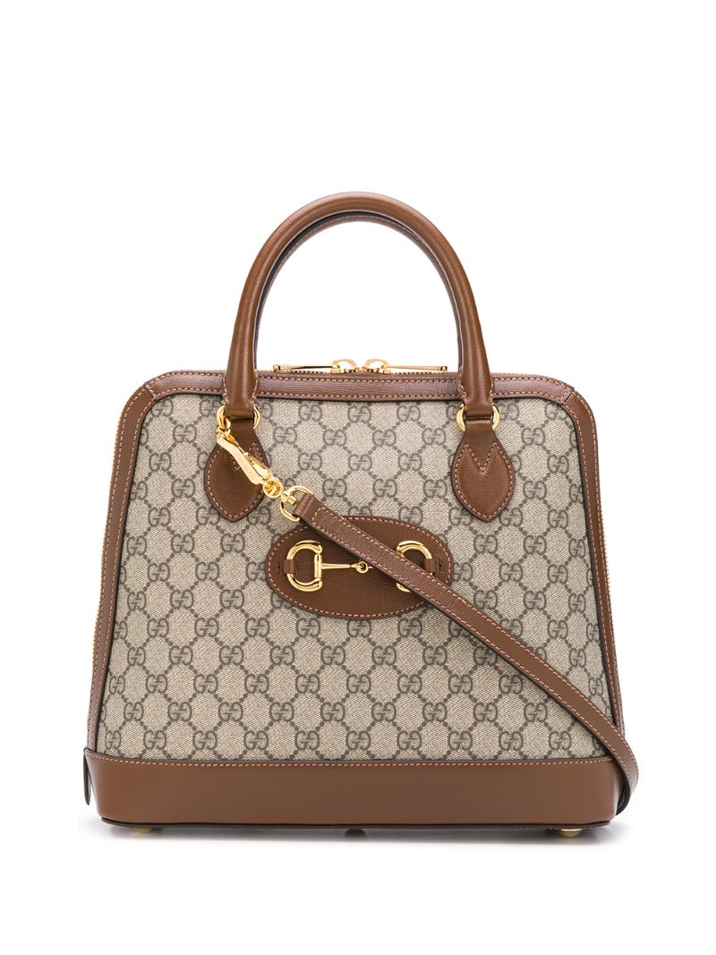 Gucci - Gucci 1955 Horsebit tote bag - women - Leather - One Size - Brown