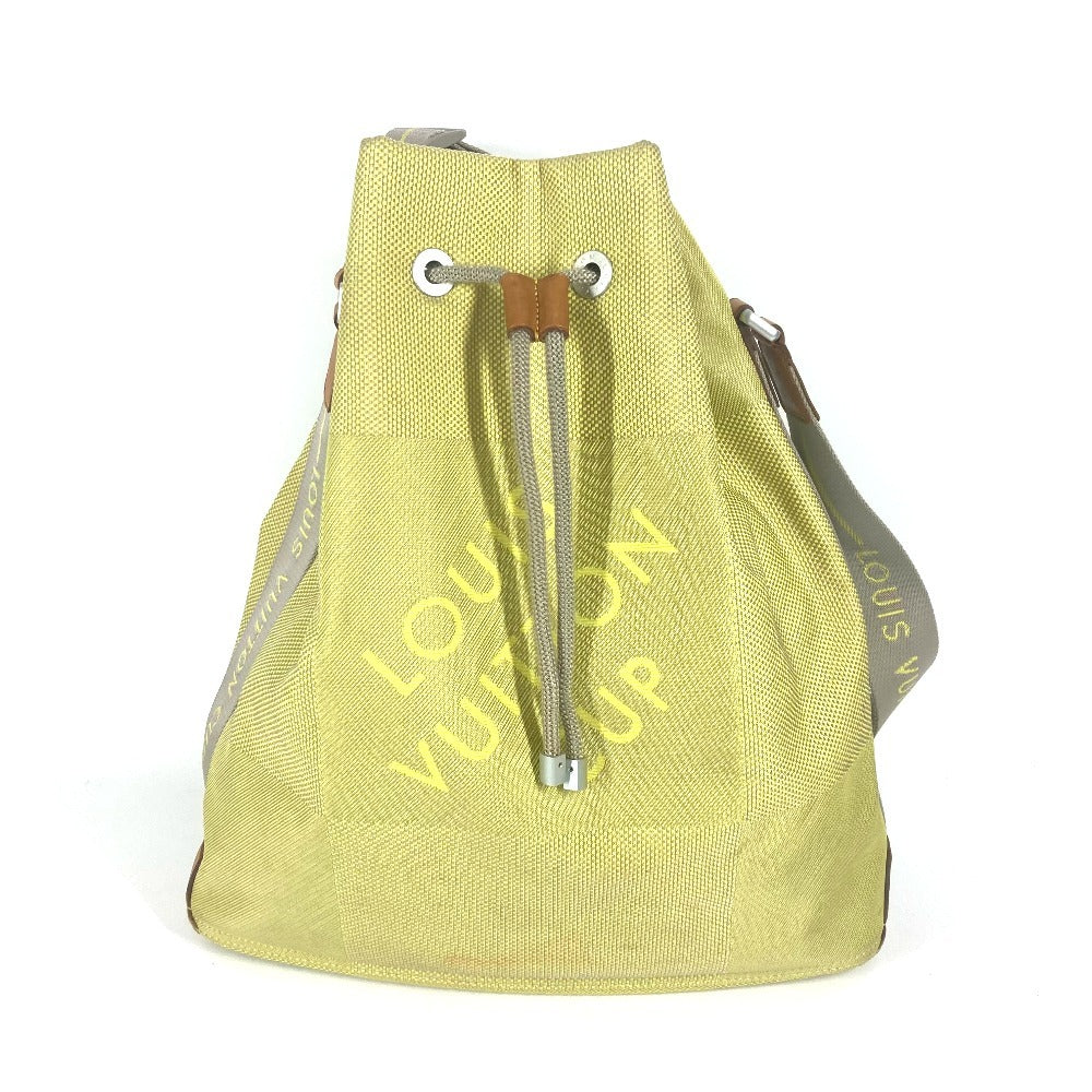 Louis Vuitton M80635 Damier Jean yellow Cup Canvas Shoulder Bag