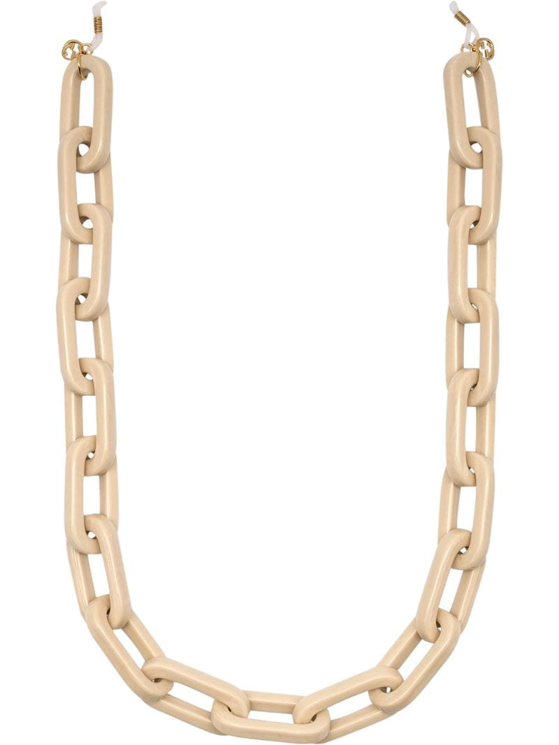 Gucci - chunky glasses link chain - unisex - Resin - One Size - GOLD