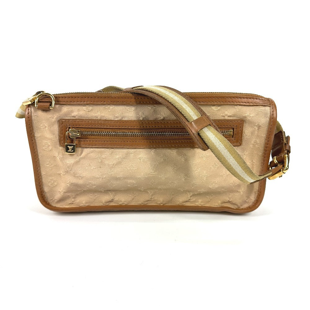 Louis Vuitton M92333 Pochette Catrain Monogram Canvas Beige Mini Shoulder Bag