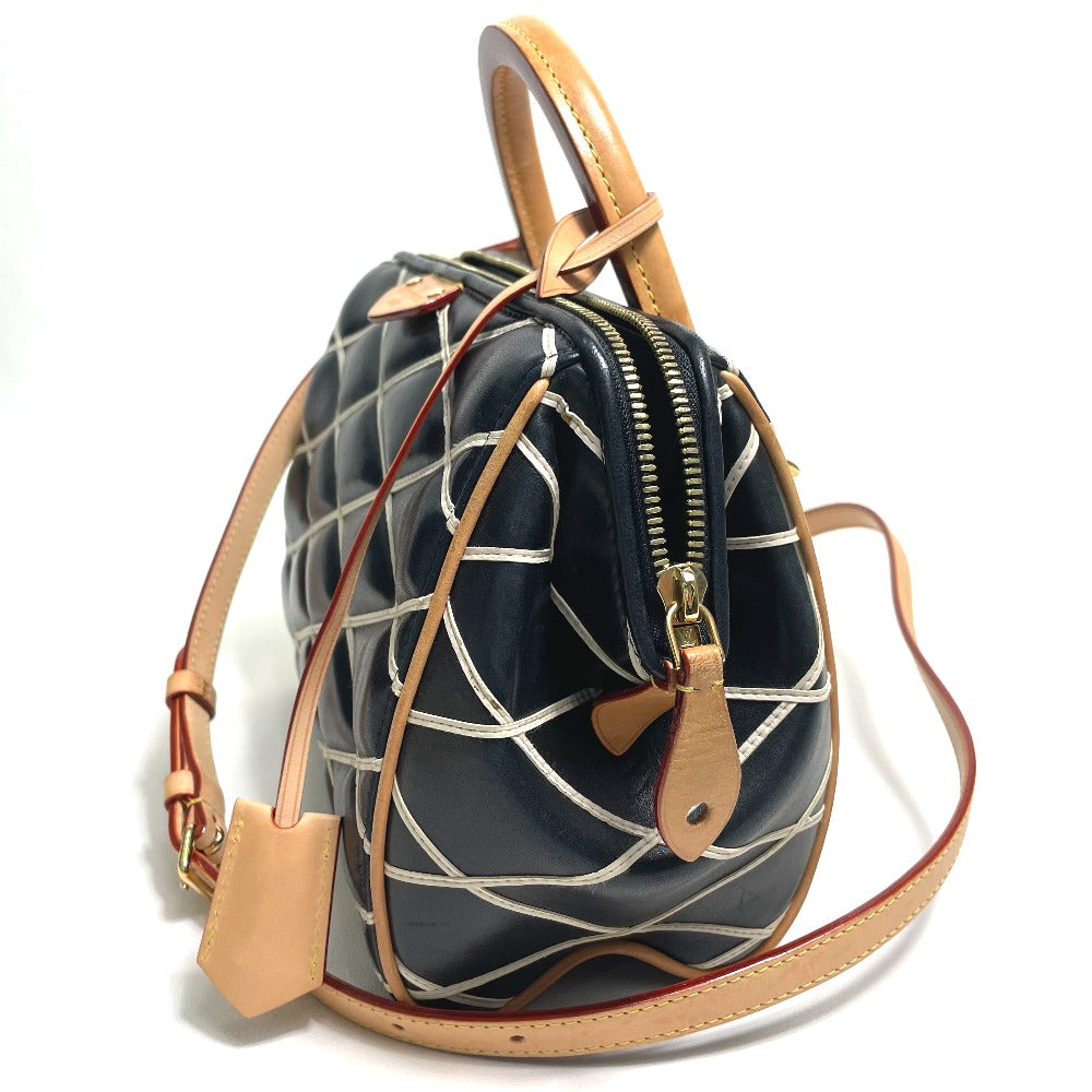 Louis Vuitton M50011 Martage Dock BB Lambskin Black Handbag