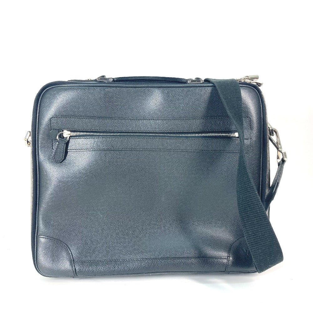 Louis Vuitton Business M32522 Taiga Porto Leather Black Handbag