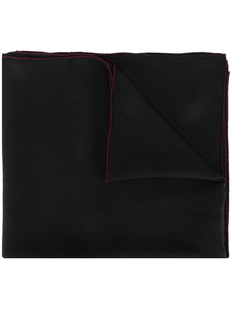 Gucci - GG pattern scarf - women - Silk - One Size - Black