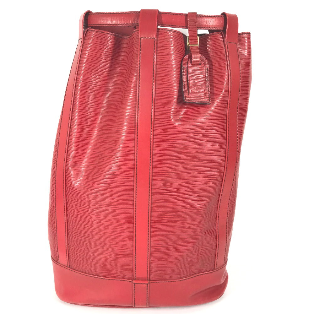 Louis Vuitton M43087 Epi RandonneeGM Leather Red Shoulder Bag