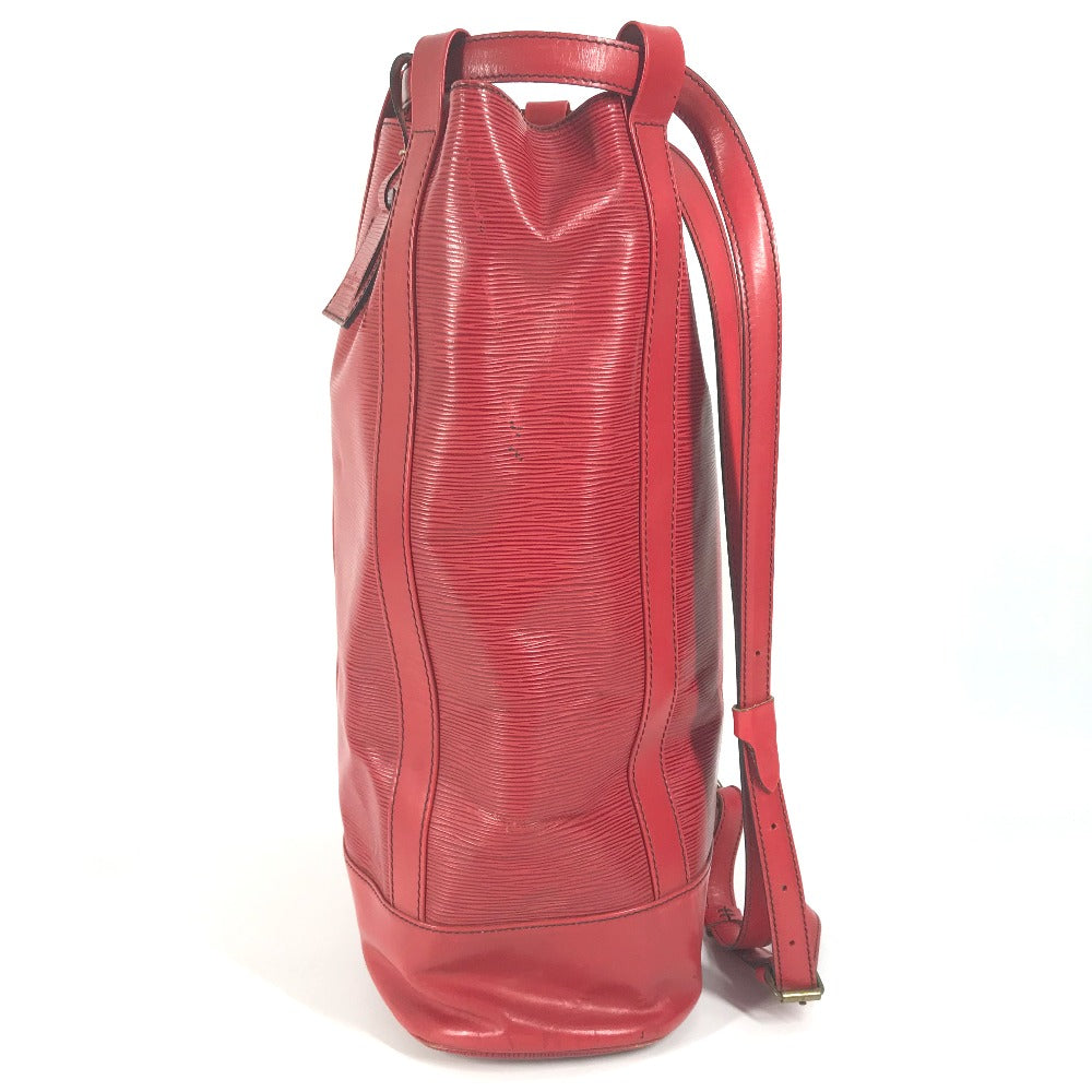 Louis Vuitton M43087 Epi RandonneeGM Leather Red Shoulder Bag