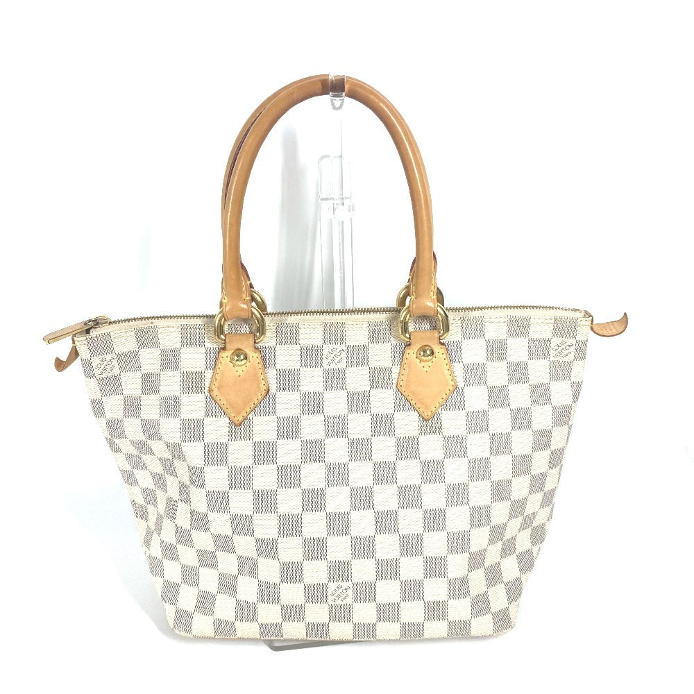 Louis Vuitton N44039 Damier Azur Damier Azur Canvas White Tote Bag