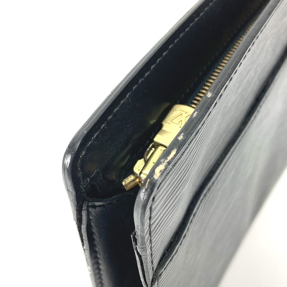 Louis Vuitton business M52522 Epi Pochette Leather Black Clutch Bag