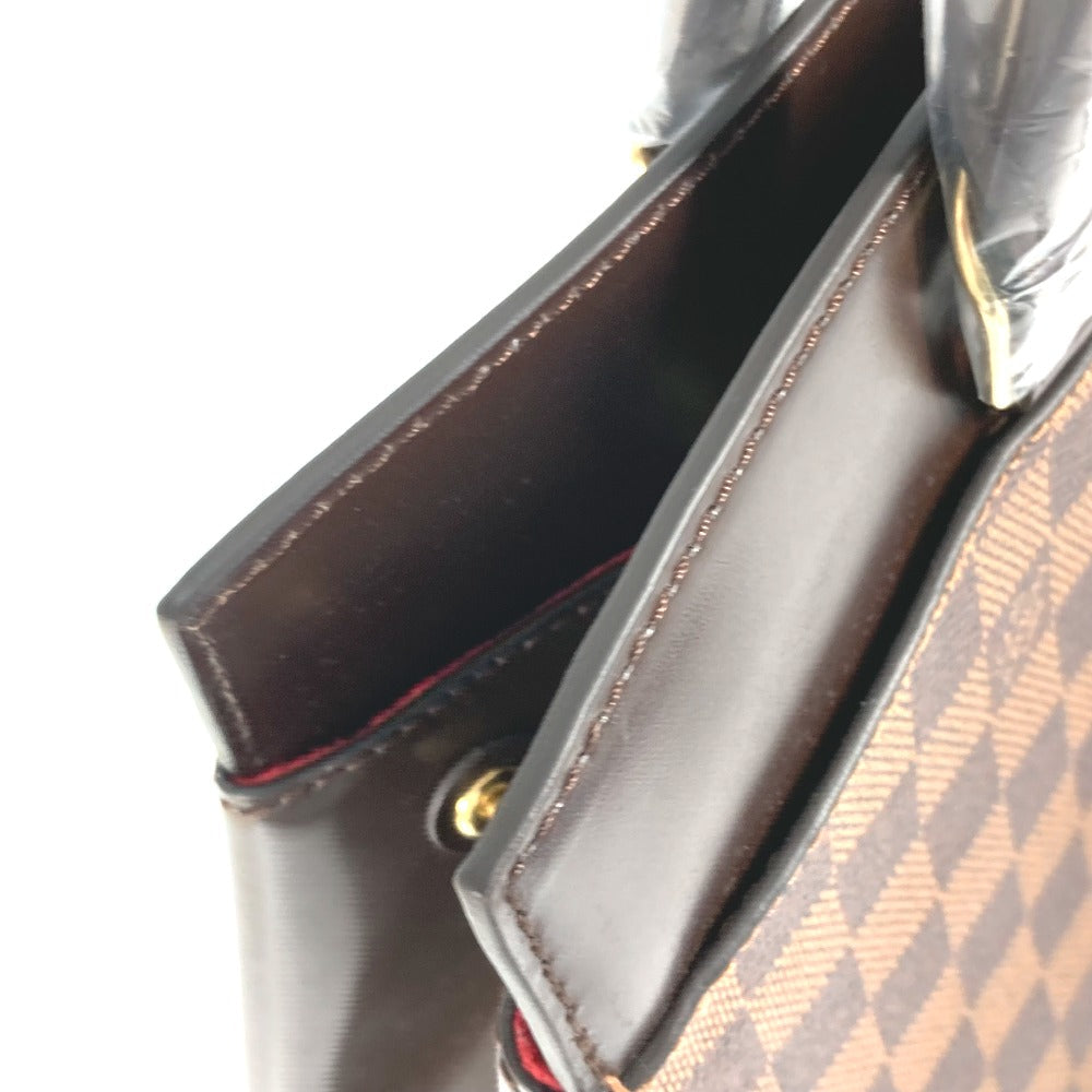 Louis Vuitton N41150 Damier Rivoli MM Canvas Brown Handbag