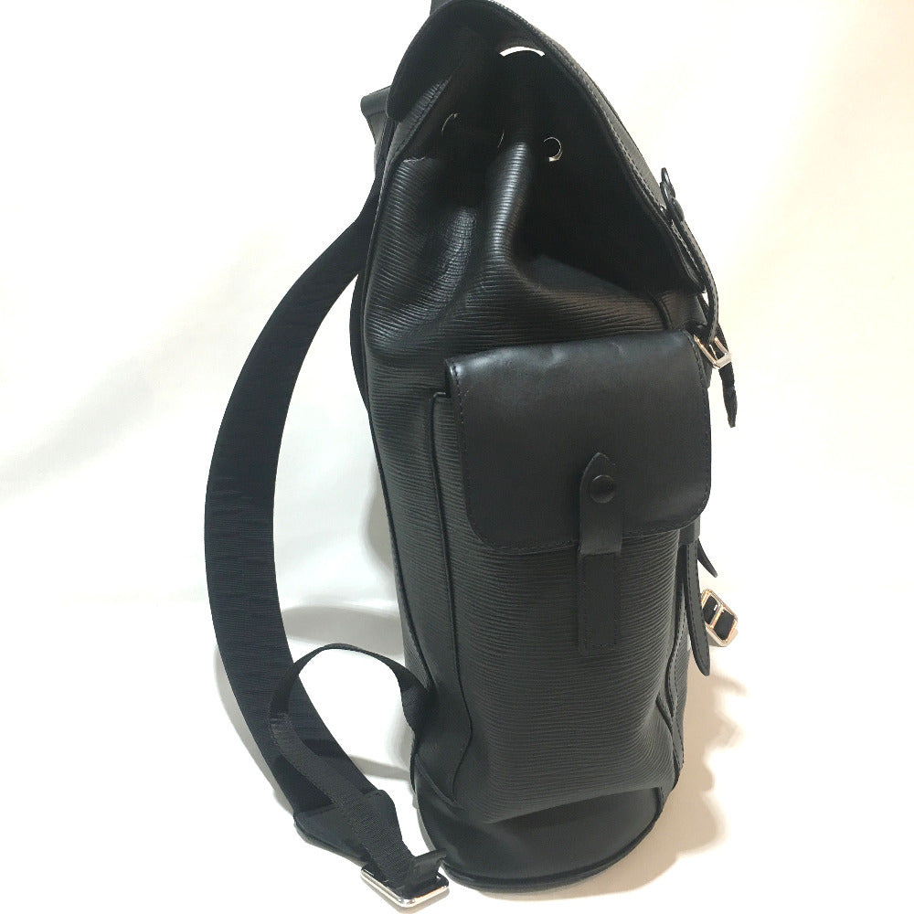 Louis Vuitton Backpack M53413 Epi Christopher Leather Black