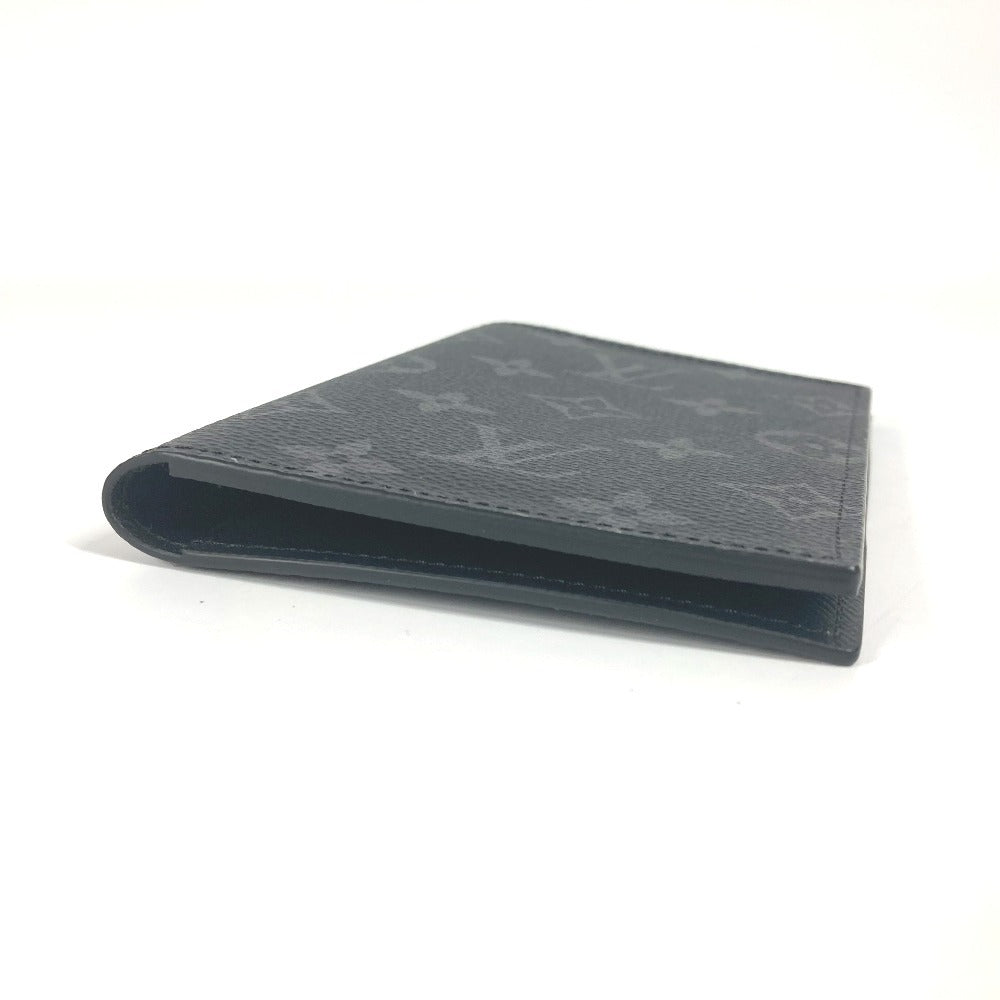 Louis Vuitton M64501 Eclipse Couverture NM Monogram Canvas Black Wallet Case