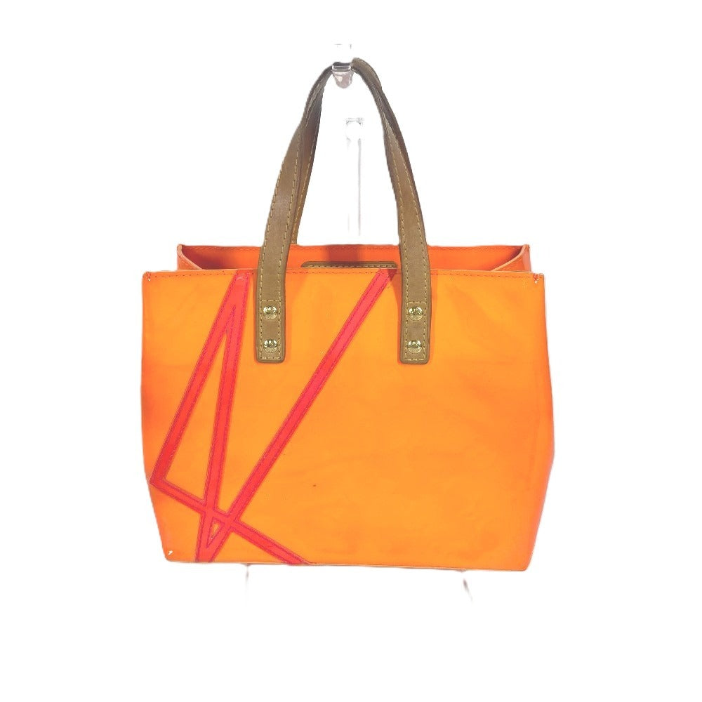 Louis Vuitton M91905 Vernis Fluo Lead Monogram Orange Tote Bag
