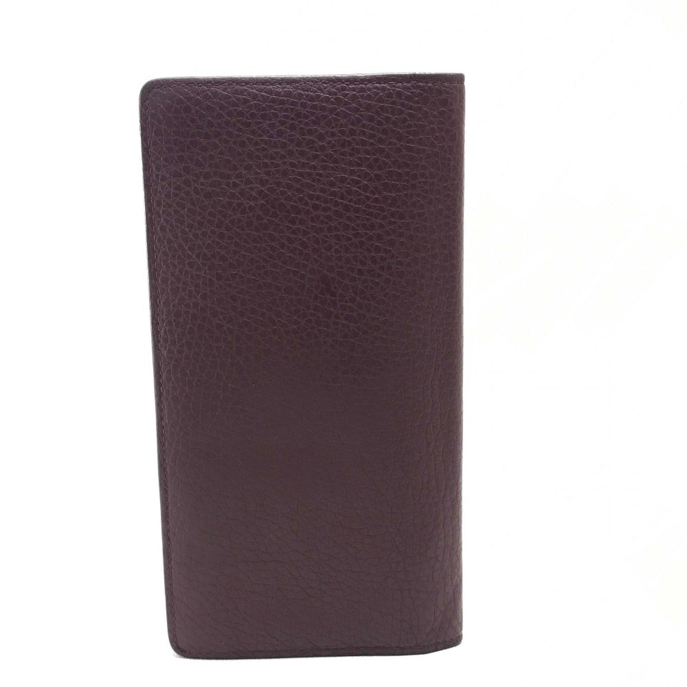 Louis Vuitton Long Purse Taurillon Clemence Bordeauxtype Leather Wallet Case