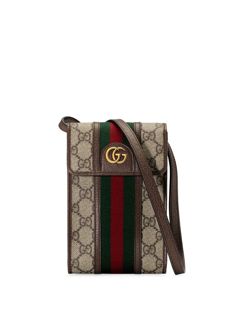 Gucci - Ophidia GG mini bag - men - Leather/Canvas - One Size - NEUTRALS