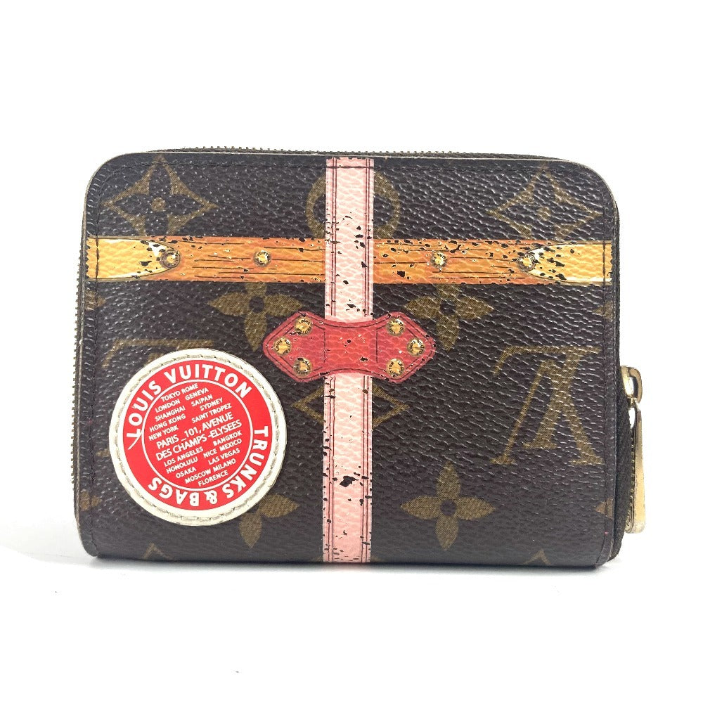Louis Vuitton Coin M62617 Summer Trunk Zippy Monogram Canvas Multicolor Wallet Case