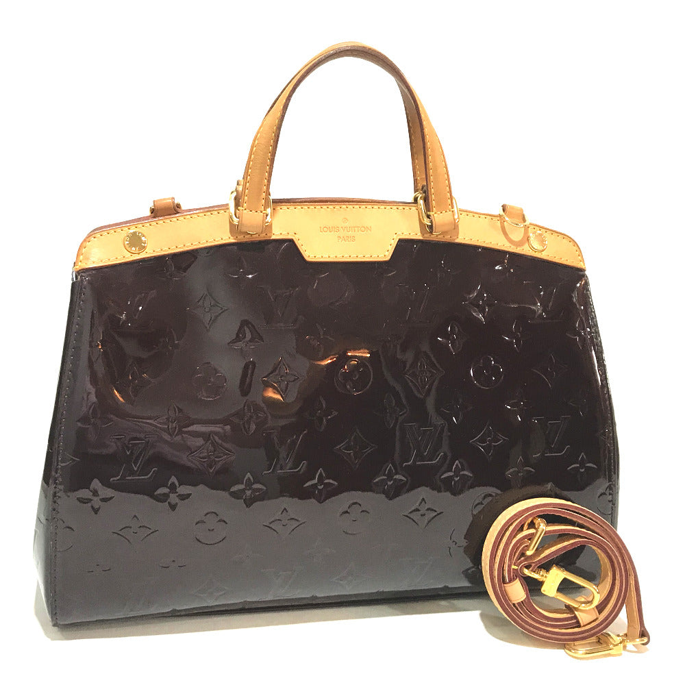 Louis Vuitton M91455 Vernis Terre Domble Vernis Monogram Handbag