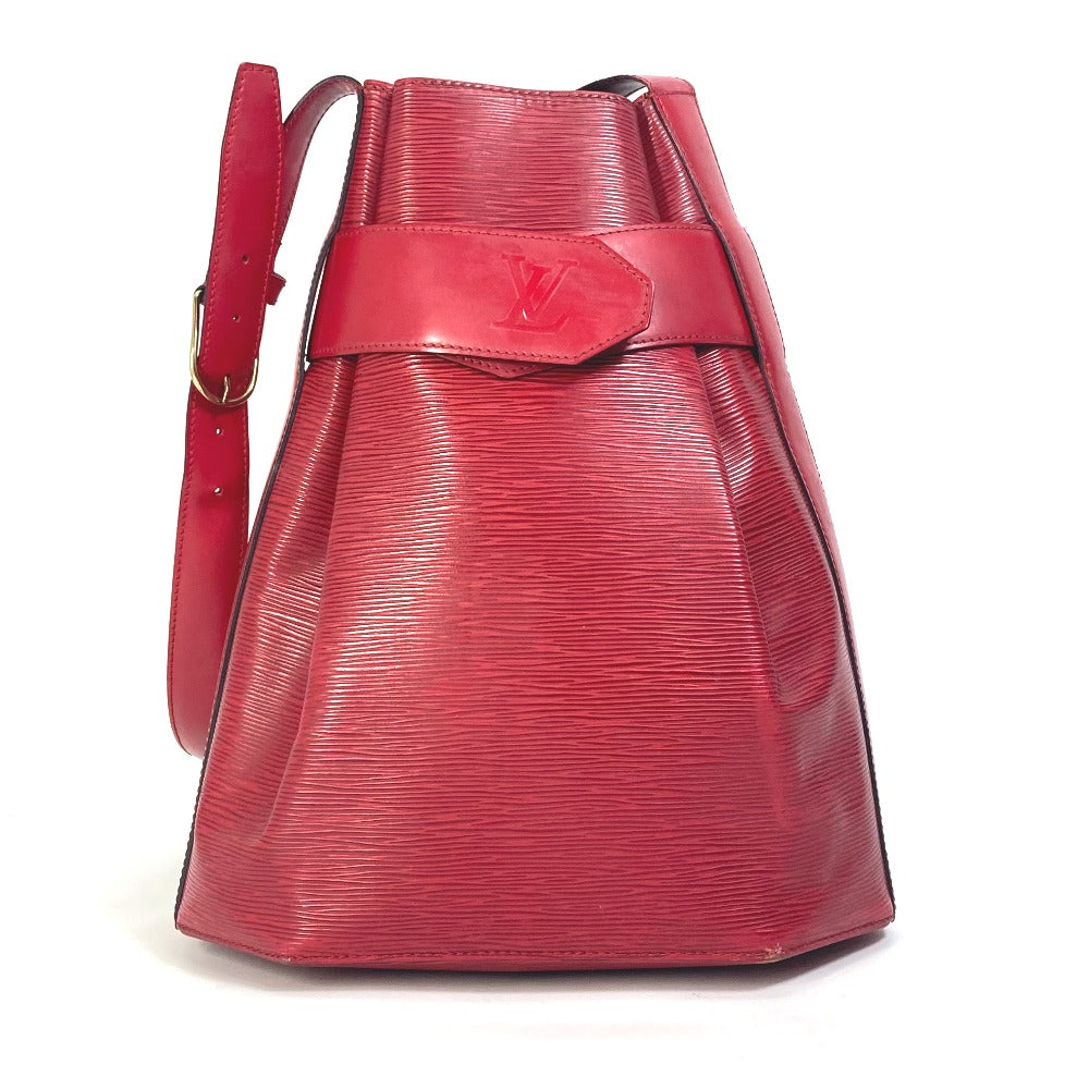 Louis Vuitton M80193 Epi Sack de Leather Red Shoulder Bag