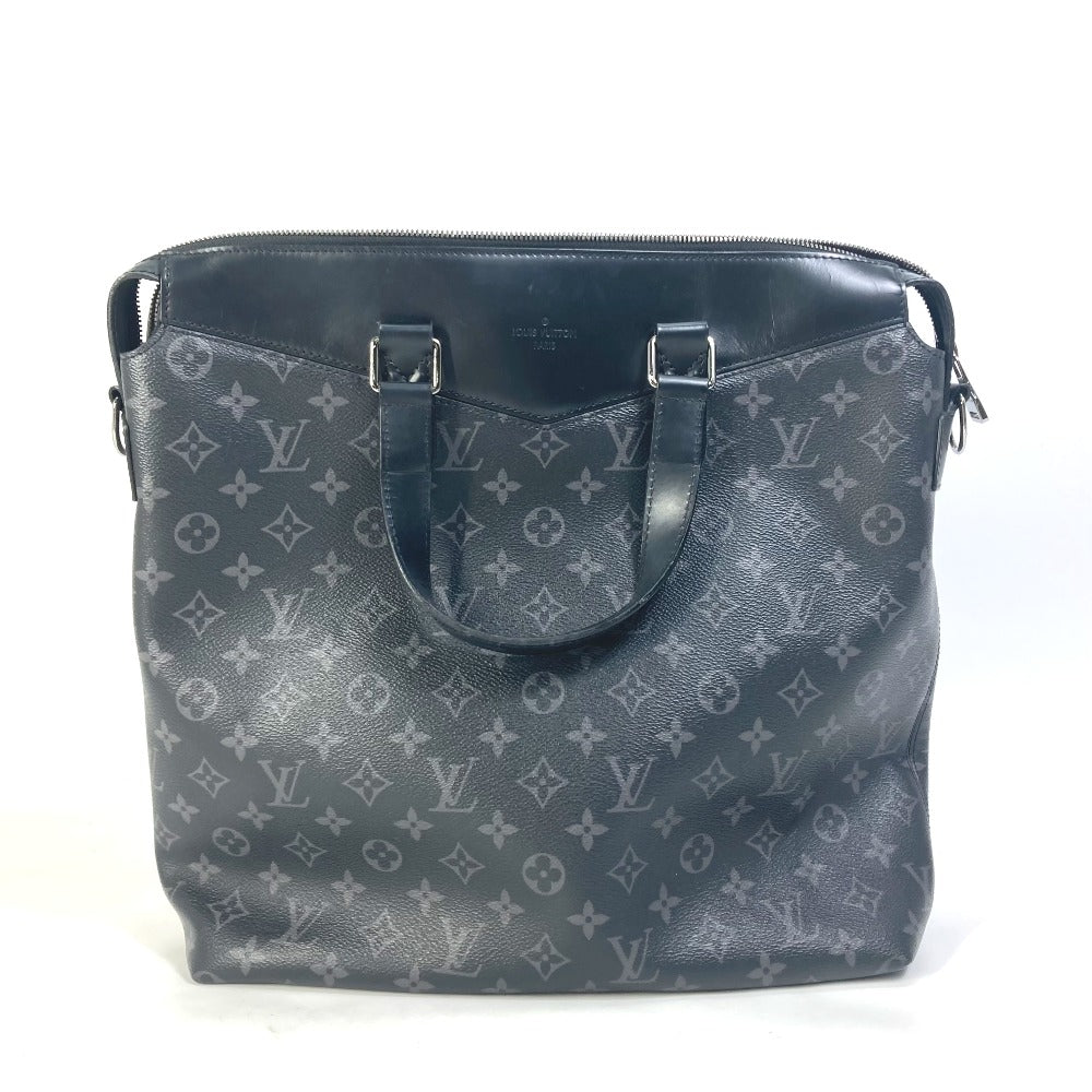 Louis Vuitton M40567 Eclipse Explorer Monogram Canvas Black Tote Bag