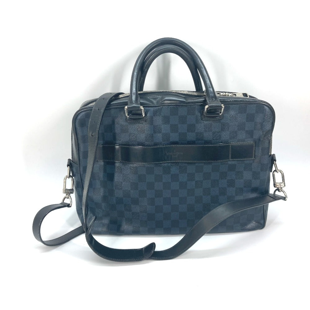 Louis Vuitton Business ‚m41347 Damier Cobalt Damier Canvas Black Handbag