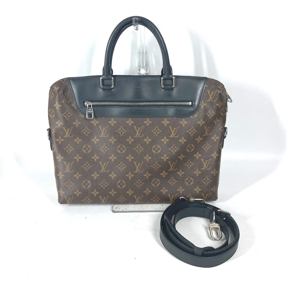 Louis Vuitton Business M54019 macacer Porto Monogram Canvas Brown Handbag 22
