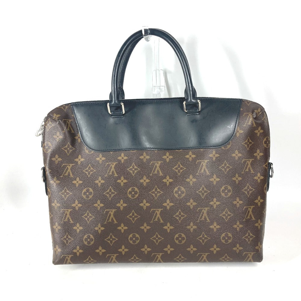 Louis Vuitton Business M54019 macacer Porto Monogram Canvas Brown Handbag 22