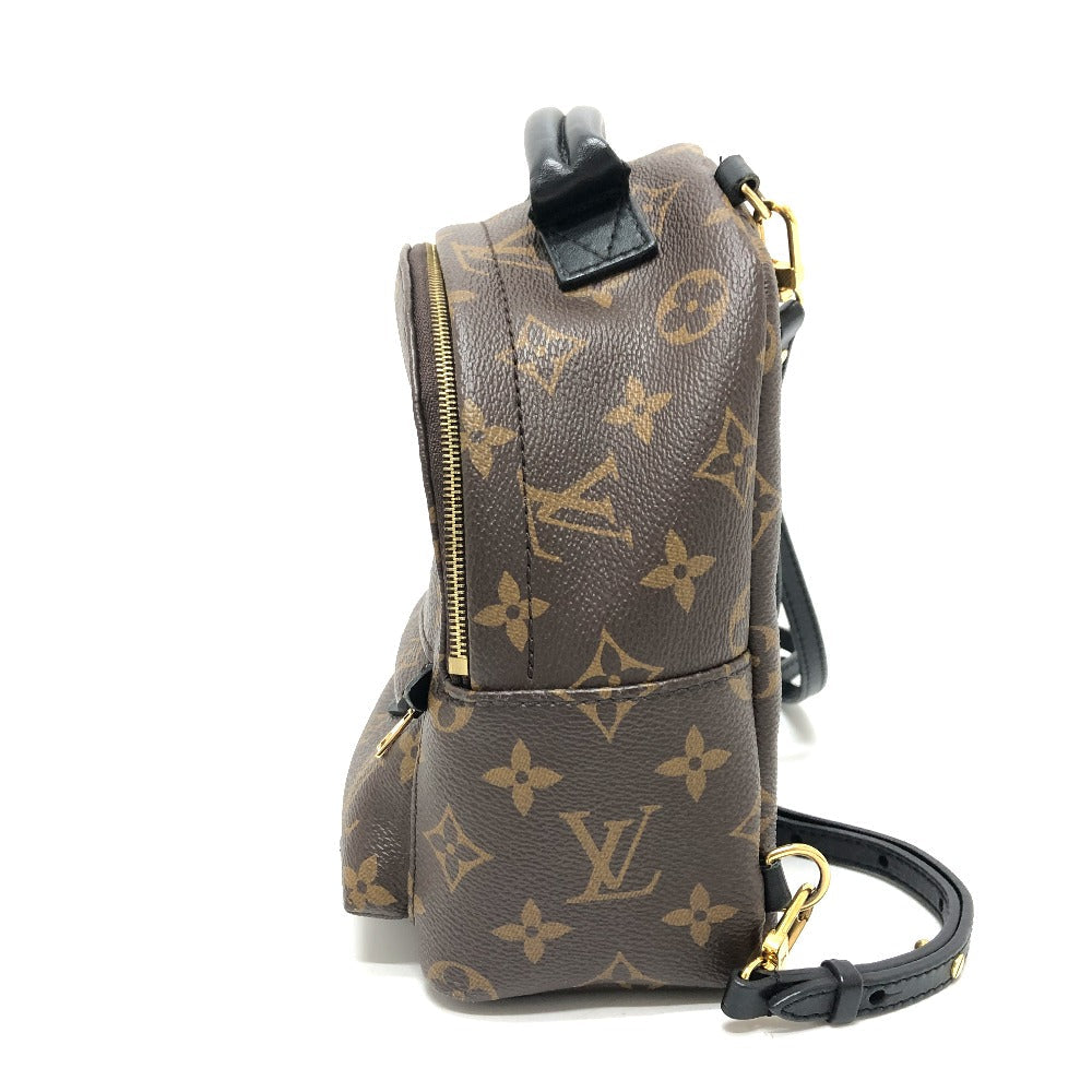 Louis Vuitton Backpack M44873 Palm Springs Monogram Canvas Brown Mini Jewelry