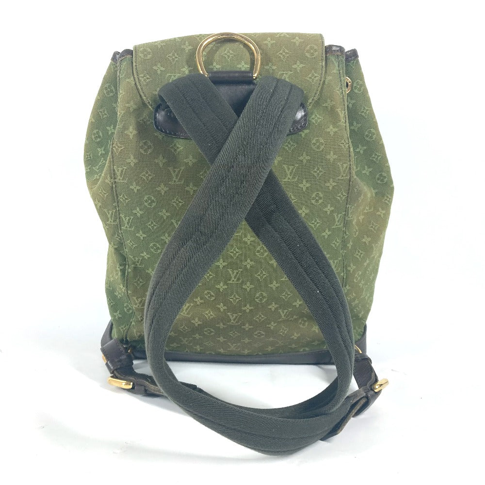 Louis Vuitton Backpack M92456 Montsouris GM Monogram Canvas Khaki Mini