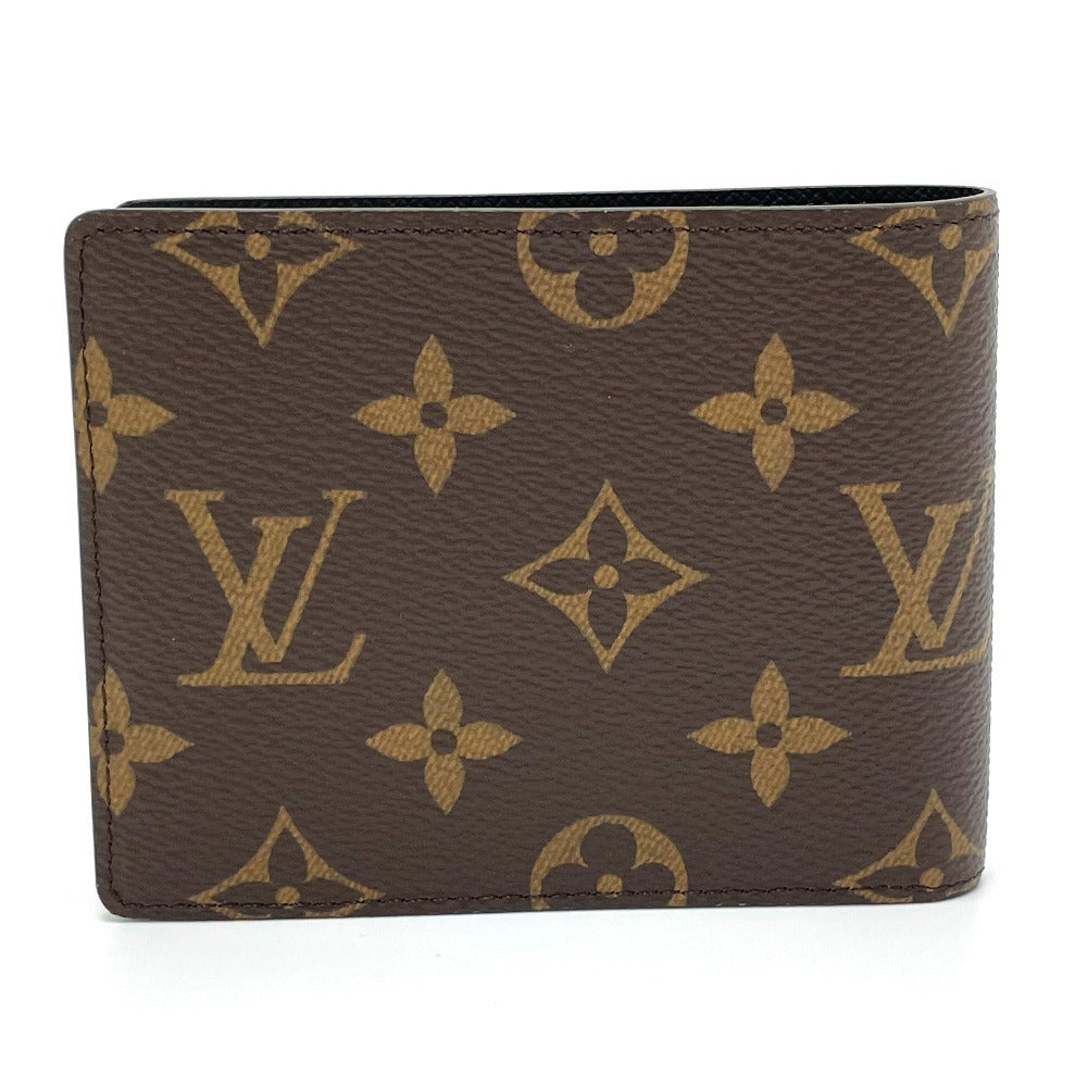 Louis Vuitton Folded M80156 Animal Monogram Canvas Brown Wallet Case